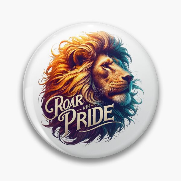 Item preview, lion, pride, roar, lion king, roar with pride designed and sold by TrueArtVibes.