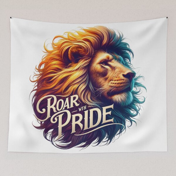 Item preview, lion, pride, roar, lion king, roar with pride designed and sold by TrueArtVibes.