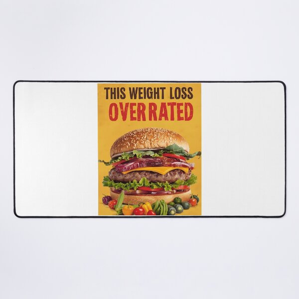 Item preview, Dieting is Overrated – Food Superheroes (Pizza, Burger & Fries) designed and sold by RAKO13.