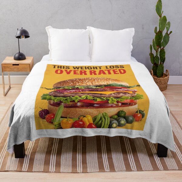 Item preview, Dieting is Overrated – Food Superheroes (Pizza, Burger & Fries) designed and sold by RAKO13.