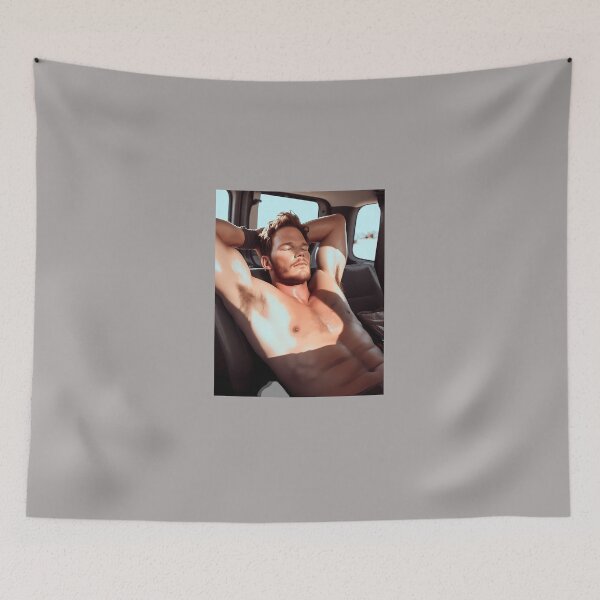 Item preview, CHRIS-PRATT-SHIRTLESS designed and sold by MaryClarka.