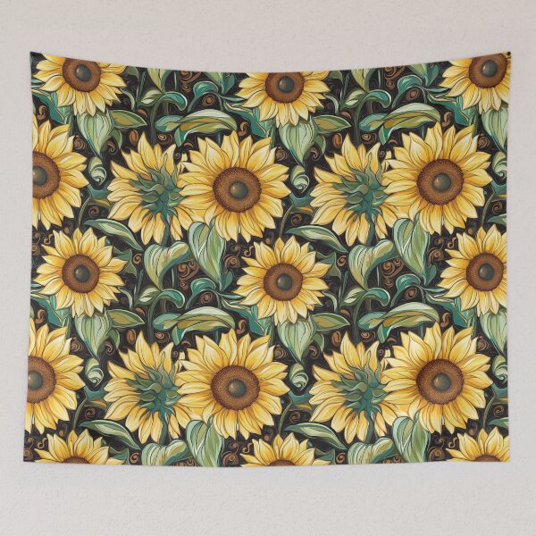Item preview, Artistic Soft Sunflower Pattern For Bridesmaid Gift designed and sold by RoyalStarsPatts.