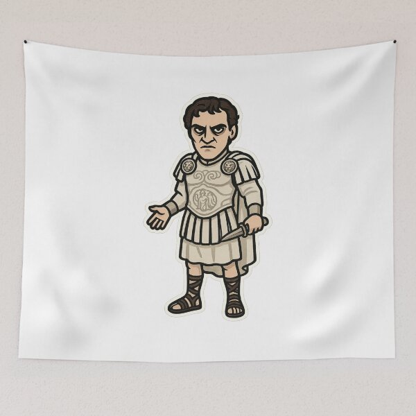 Item preview, The Tiny Gladiators - Commodus designed and sold by CleverCulture.