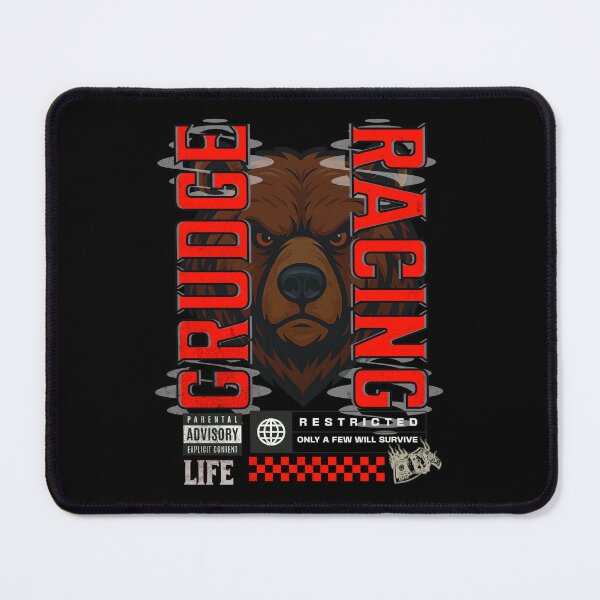 Item preview, Grudge Racing Only a Few Will Survive Bear Drag Racing designed and sold by CarantinedChaos.