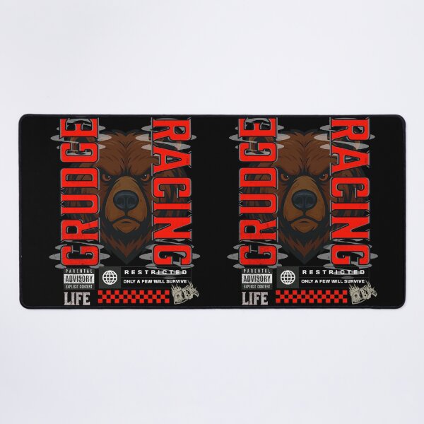 Item preview, Grudge Racing Only a Few Will Survive Bear Drag Racing designed and sold by CarantinedChaos.