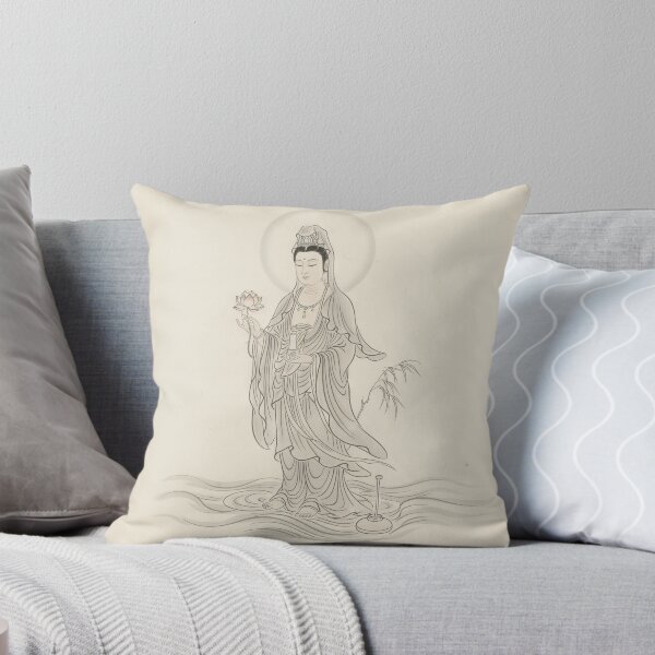 Item preview, Kannon (Avalokiteśvara) - Zen Buddhist Bodhisattva of Compassion - Buddhas & Bodhisattvas Series designed and sold by ZenLibrary.