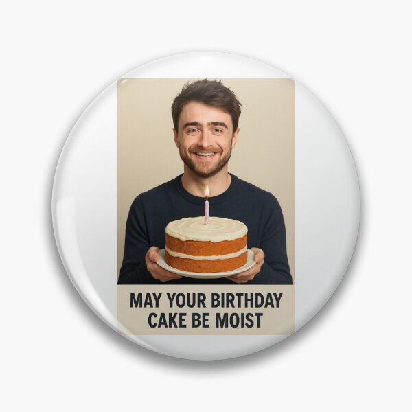 Item preview, Daniel radcliffe Birthday Cake Moist Funny prank meme gift weird  designed and sold by CheeseBlueprint.