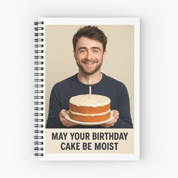 Item preview, Daniel radcliffe Birthday Cake Moist Funny prank meme gift weird  designed and sold by CheeseBlueprint.