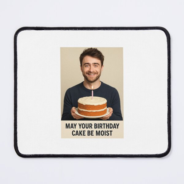 Item preview, Daniel radcliffe Birthday Cake Moist Funny prank meme gift weird  designed and sold by CheeseBlueprint.