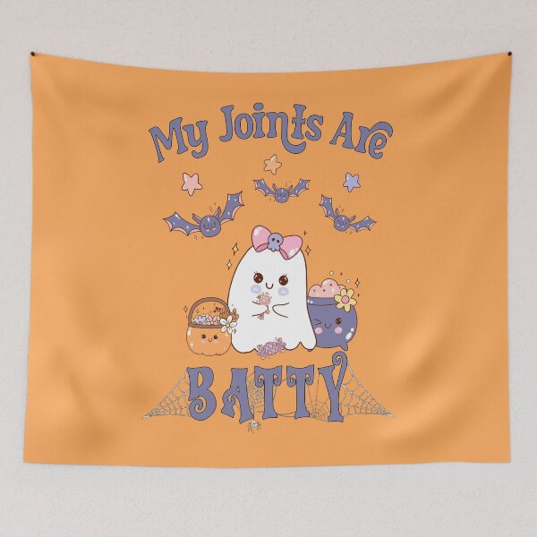 Item preview, Spooky Spoonie – My Joints Are Batty Ghost Design designed and sold by Jesabee Designs.