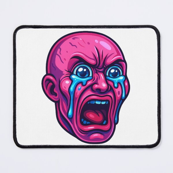 Item preview, Rage Face Meme - Classic angry face in comic style designed and sold by KnlDsgn.