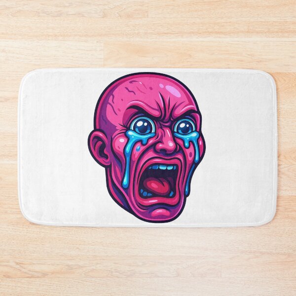 Item preview, Rage Face Meme - Classic angry face in comic style designed and sold by KnlDsgn.
