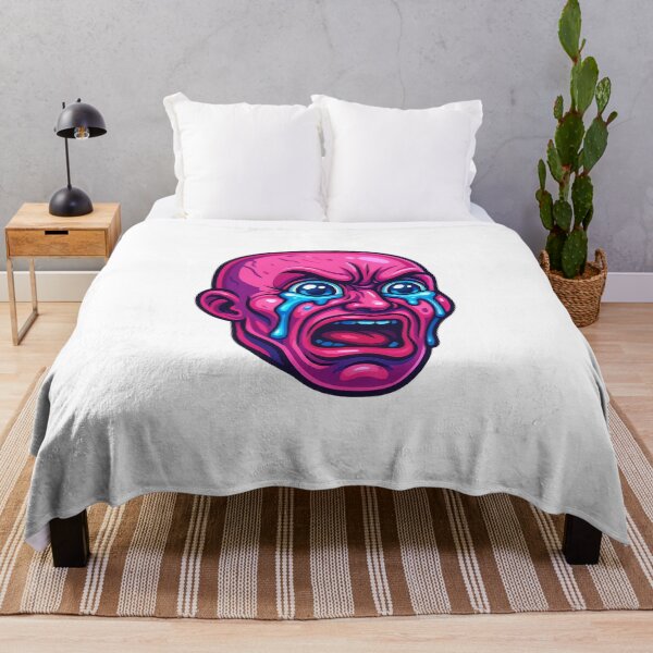 Item preview, Rage Face Meme - Classic angry face in comic style designed and sold by KnlDsgn.