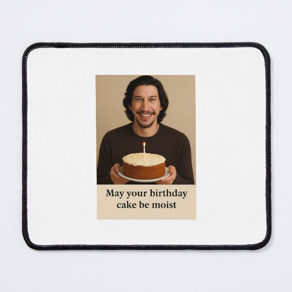 Item preview, Adam driver Birthday Cake Moist Funny prank meme gift weird designed and sold by CheeseBlueprint.
