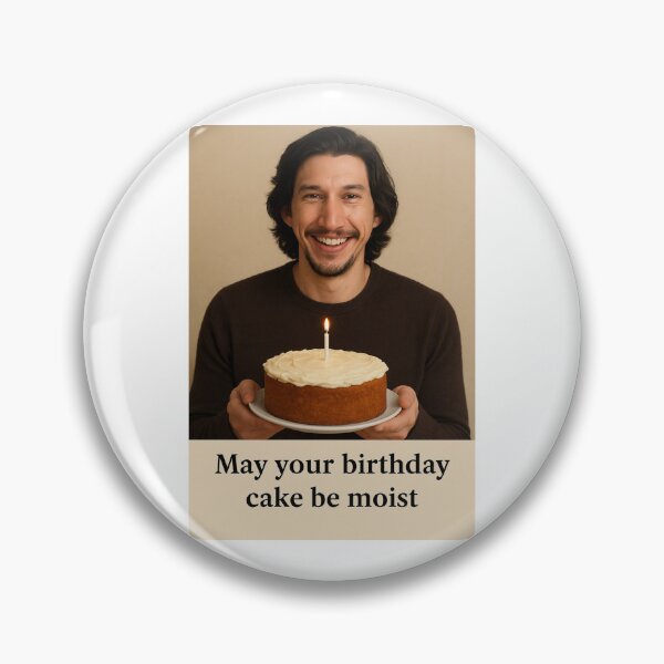 Item preview, Adam driver Birthday Cake Moist Funny prank meme gift weird  designed and sold by CheeseBlueprint.