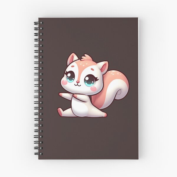 Item preview, Cute Cartoon Squirrel in Yoga Pose designed and sold by ArtistEmbrace.