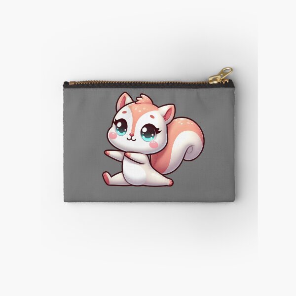 Item preview, Cute Cartoon Squirrel in Yoga Pose designed and sold by ArtistEmbrace.
