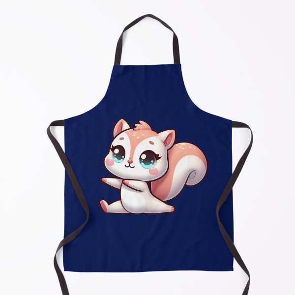 Item preview, Cute Cartoon Squirrel in Yoga Pose designed and sold by ArtistEmbrace.