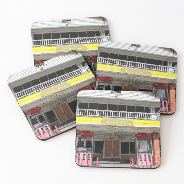 Item preview, Abandoned Country Store with Gas Pumps designed and sold by Cynthia48.