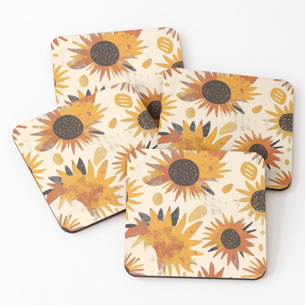 Item preview, Bold Soft Sunflower Pattern For Wedding Favor designed and sold by RoyalStarsPatts.