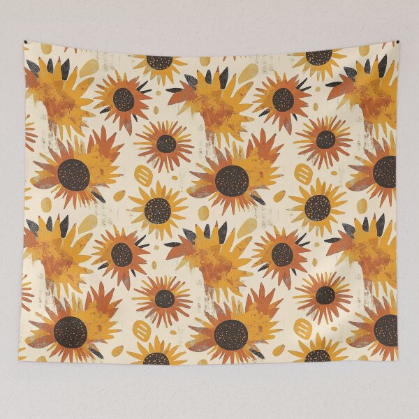Item preview, Bold Soft Sunflower Pattern For Wedding Favor designed and sold by RoyalStarsPatts.