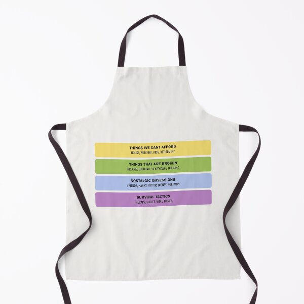 Item preview, Connections Millennial Life Categories - Funny Adult Life Chart designed and sold by MoodPending.