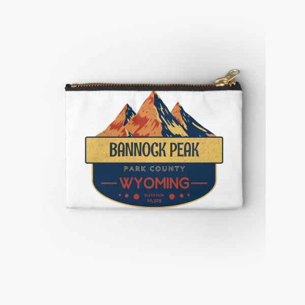 Item preview, Bannock Peak, Park County, Wyoming, Mountain Design designed and sold by Wanderful-roads.