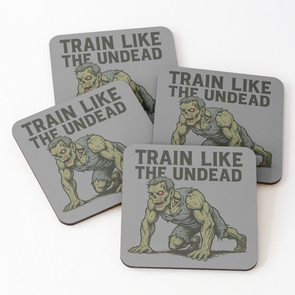 Item preview, Zombie Trening Crossfit – Halloween Gym – Train Like The Undead designed and sold by Prints-by-Olaf.