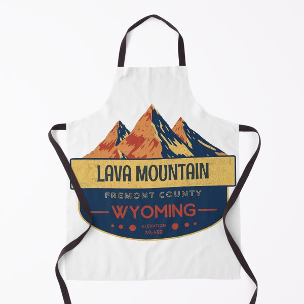 Item preview, Lava Mountain, Fremont County, Wyoming, Mountain Design designed and sold by Wanderful-roads.