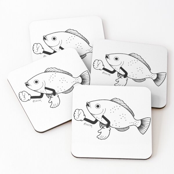 Item preview, Fighting fish  designed and sold by LixxInk .