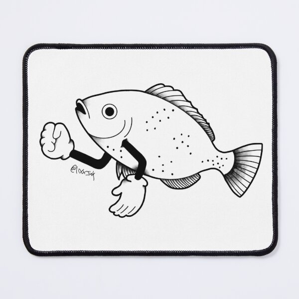 Item preview, Fighting fish designed and sold by LixxInk .