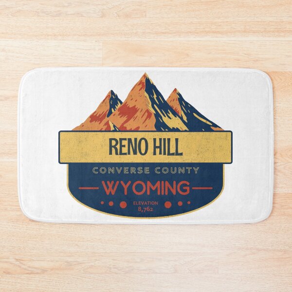 Item preview, Reno Hill, Converse County, Wyoming, Mountain Design designed and sold by Wanderful-roads.