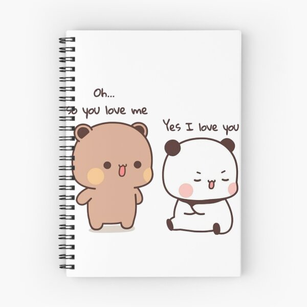 Item preview, So You Love Me, Yes i love you Bubu Dudu Panda And Brownie Bear Couple 2026 designed and sold by OceanLiveArts.