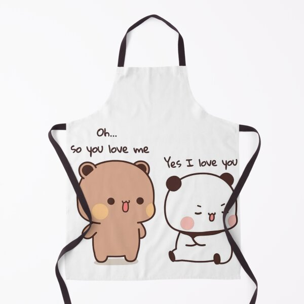 Item preview, So You Love Me, Yes i love you Bubu Dudu Panda And Brownie Bear Couple 2026 designed and sold by OceanLiveArts.