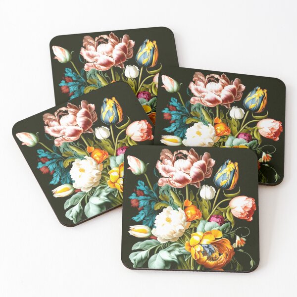 Item preview, Lush bouquet of flowers in the style of Flemish old masters fashionable stylish New Look designed and sold by G-M-Designs.