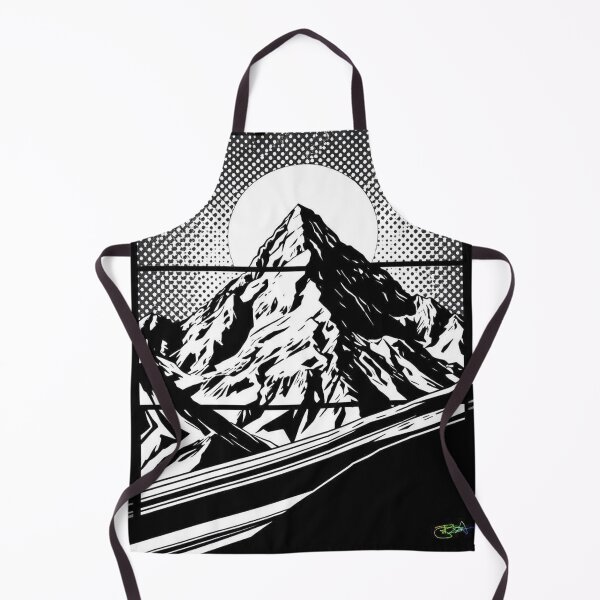 Item preview, Moonlit Burst Mountain – Comic Pop Landscape - Pop Art Mountain Landscape Love designed and sold by Benito Del Ray.