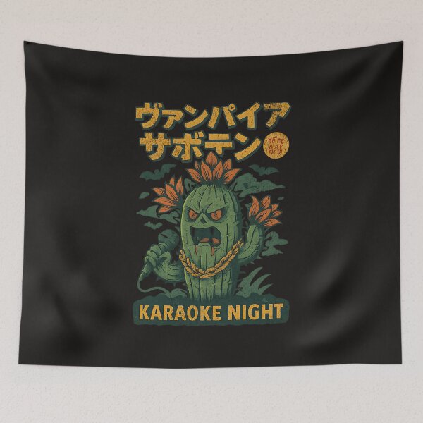 Item preview, Vampire Cactus Karaoke Night designed and sold by AwesomeBeyondLimits.