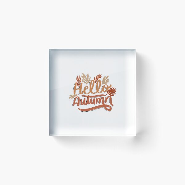 Item preview, Hello Autumn - Cozy Fall Leaves Design designed and sold by designsoftinaa.