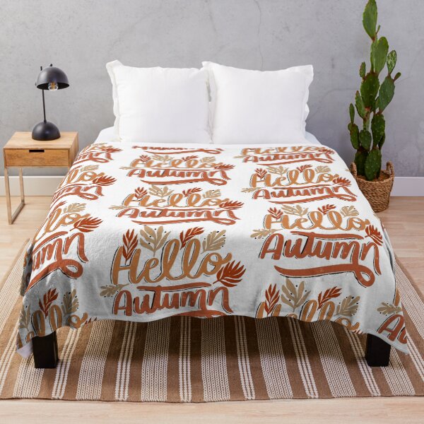 Item preview, Hello Autumn - Cozy Fall Leaves Design designed and sold by designsoftinaa.