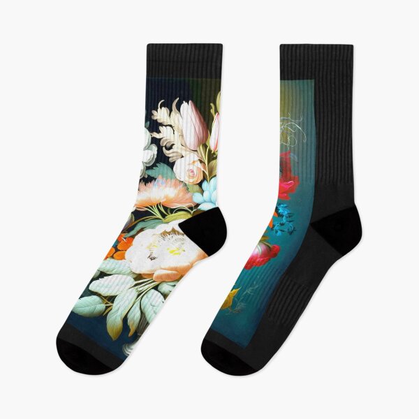 Item preview, Lush bouquet of flowers in the style of Flemish old masters fashionable stylish New Look designed and sold by G-M-Designs.
