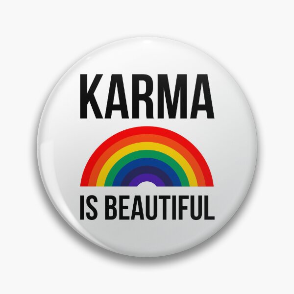 Item preview, Karma is beautiful  designed and sold by Rachel the Artist .