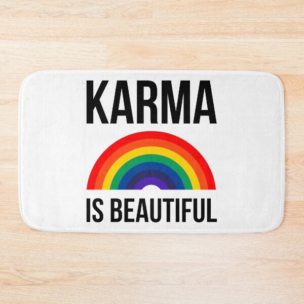 Item preview, Karma is beautiful  designed and sold by Rachel the Artist .
