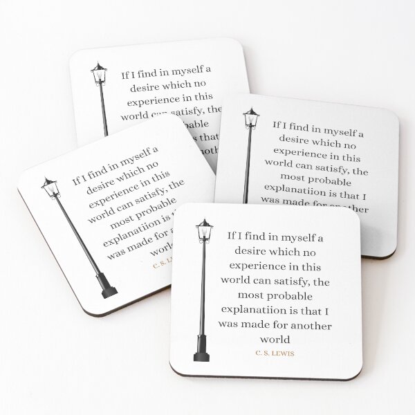 Item preview, C. S. Lewis Quote designed and sold by Saltarc.