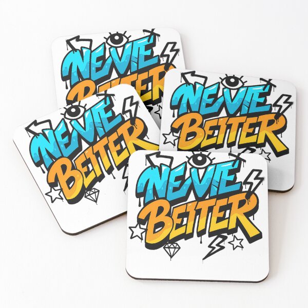 Item preview, Never Better Graffiti Style Street Art | Urban Bold Typography Design designed and sold by nivadaofficiel2.
