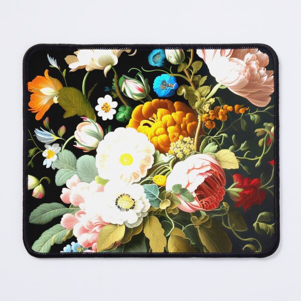 Item preview, Lush bouquet of flowers in the style of Flemish old masters fashionable stylish New Look designed and sold by G-M-Designs.