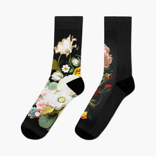 Item preview, Lush bouquet of flowers in the style of Flemish old masters fashionable stylish New Look designed and sold by G-M-Designs.