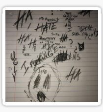 XXXTentacion Album Photo Sticker