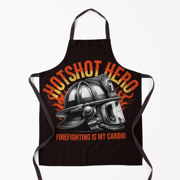 Item preview, Firefighting is my Cardio Hotshot Hero designed and sold by Fess84.