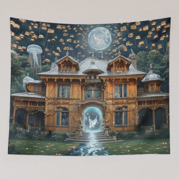 Item preview, The Library of Lost Dreams designed and sold by MyyVibe.