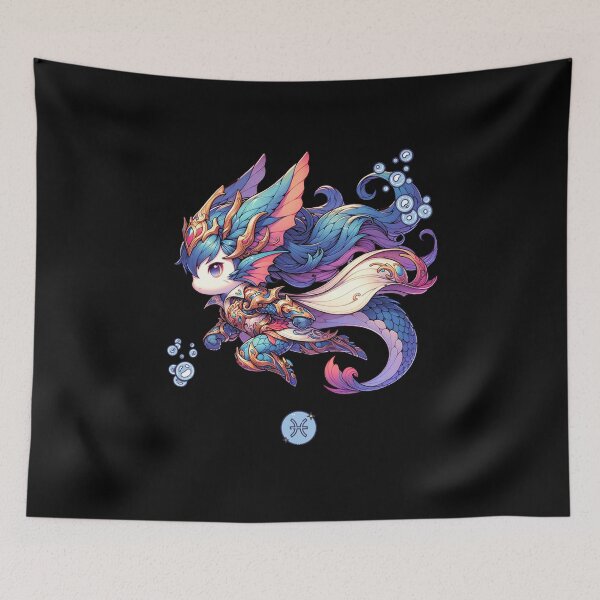 Item preview, Pisces Zodiac Sign designed and sold by KunoKR.